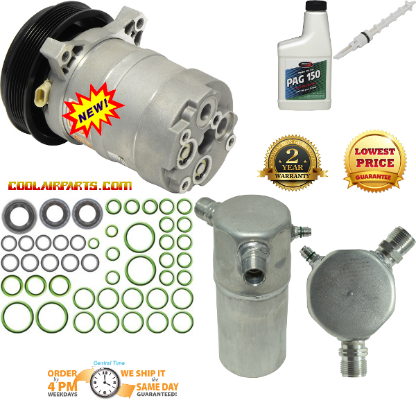 New A/C Compressor Kit KT 3426 - 89018942 LeSabre Park Avenue 88 Bonneville 98 Cutlass Ciera